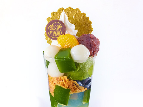 清水抹茶パフェ