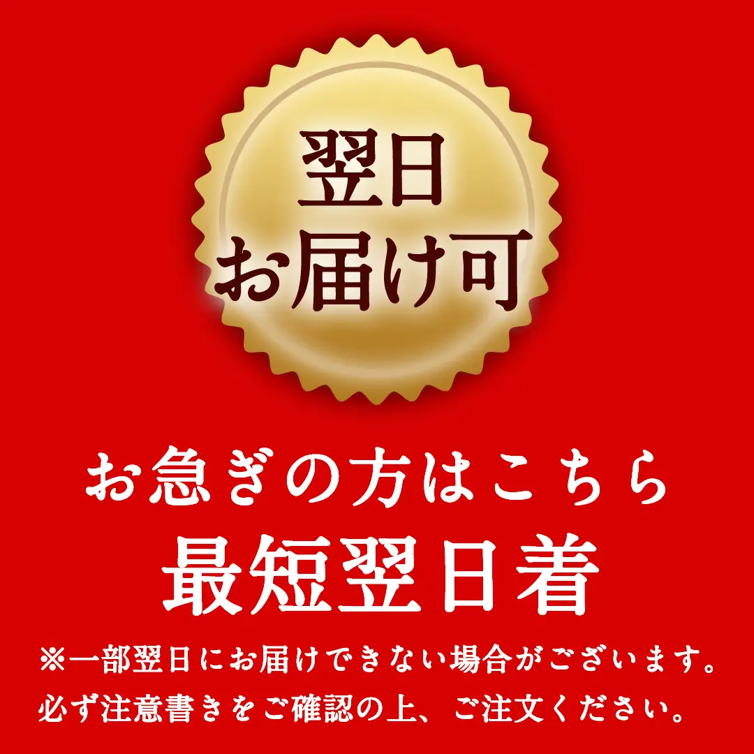 お急ぎの方はこちら 最短翌日お届け
