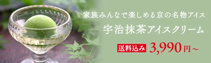 宇治抹茶アイスクリーム