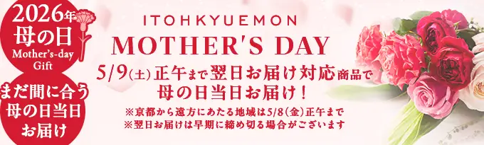 翌日お届けで間に合う！お母さんを笑顔にする母の日スイーツギフト