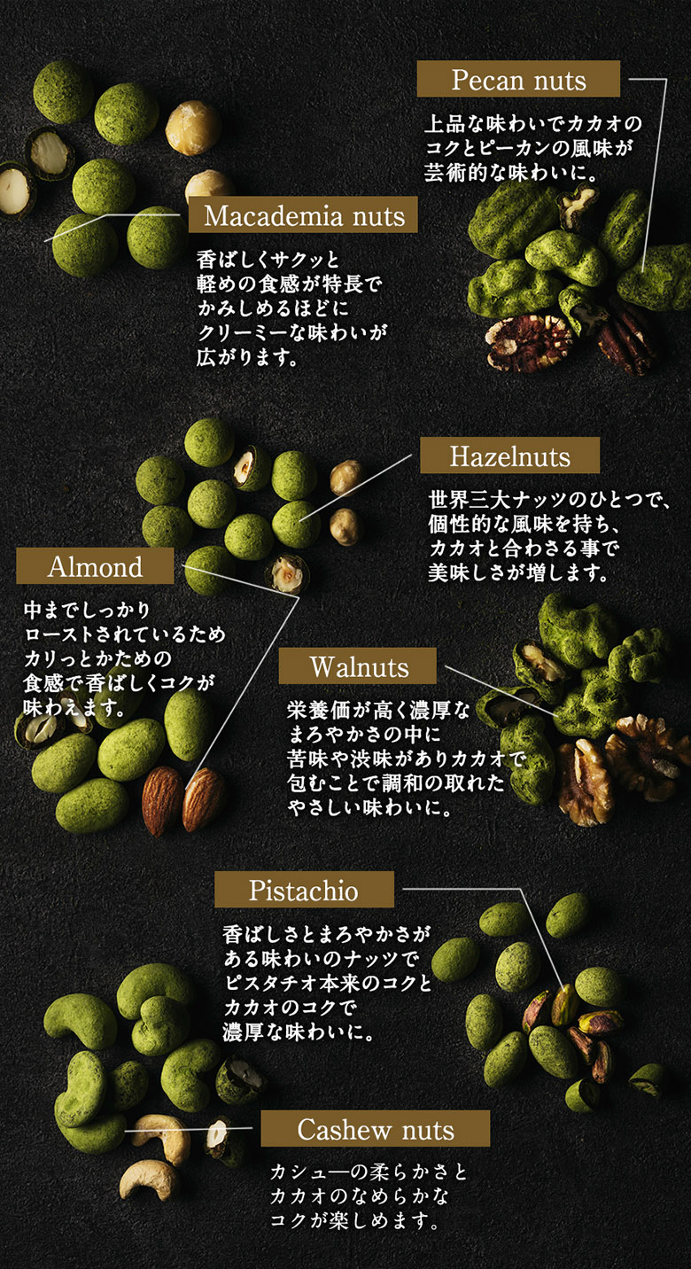 マート ななつのしあわせミックスナッツ チョコレート とろけるカカオ仕立て<br>7種のナッツとカカオ生まれの低糖仕立てスイーツ<br> 低糖仕立て  プチギフト アーモンド クルミ カシューナッツ マカデミア ピスタチオ ピーカンナッツ ナッツチョコレート