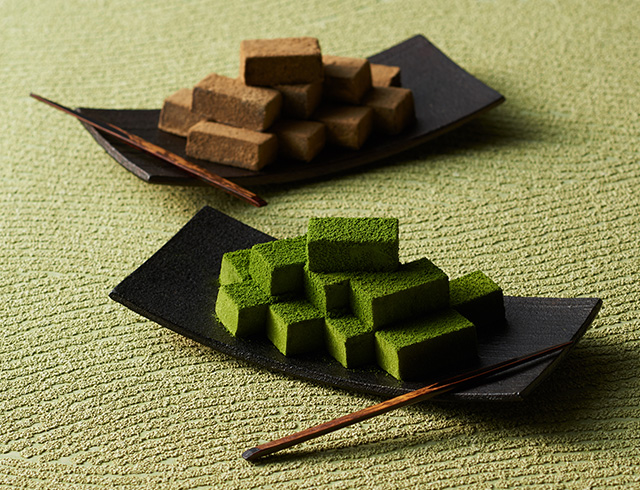 宇治抹茶生チョコレート 5粒入 10個セットと宇治ほうじ茶生チョコレート 5粒入 10個セット 送料無料 まとめ買い 賞味期限約30日間 Www Nmh S99294030 伊藤久右衛門 公式オンラインショップ