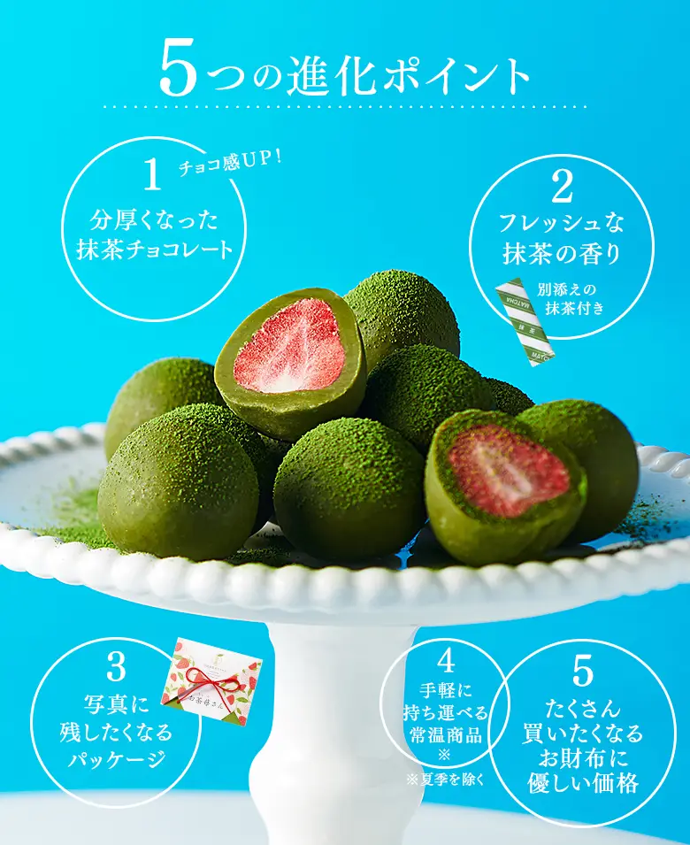 5つの進化ポイント