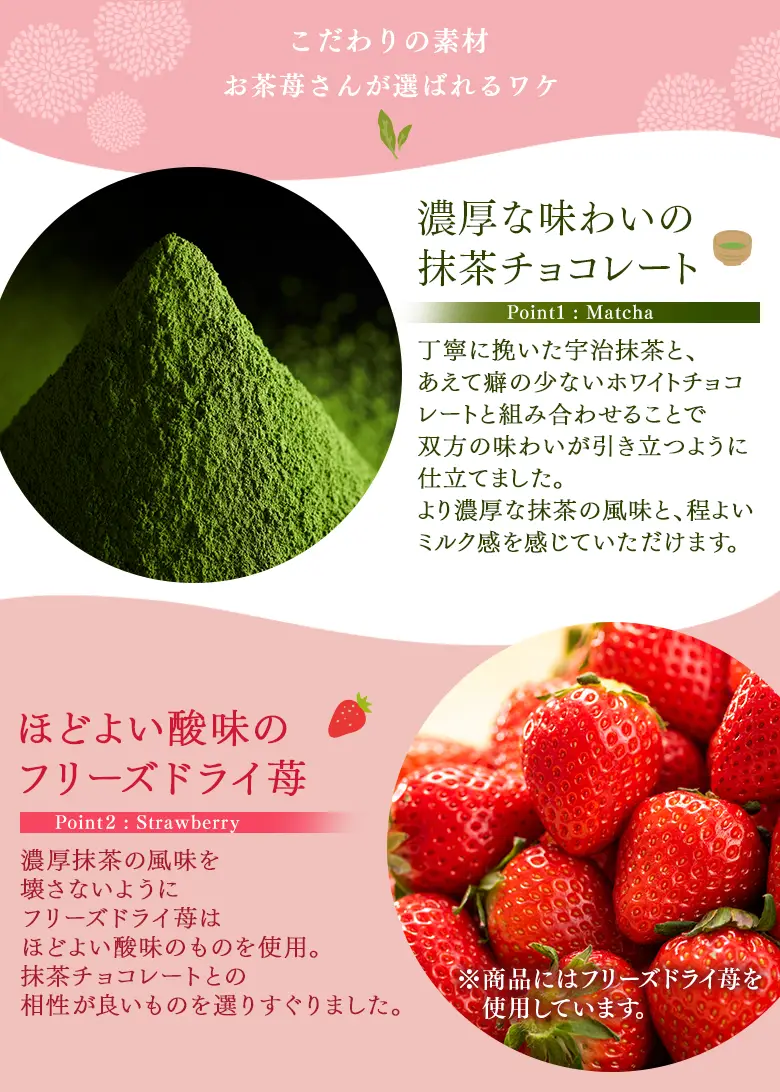 こだわりの素材