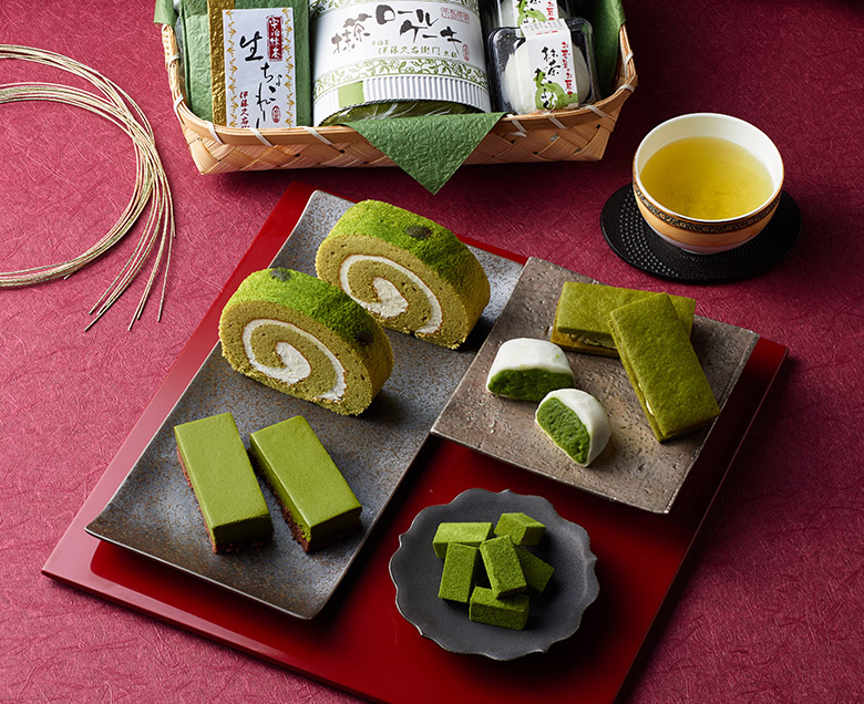お取り寄せ(楽天) 宇治薫る竹かごセット[冷凍] 風呂敷 価格4,399円 (税込)