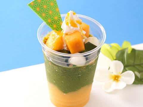 アイス/抹茶いちごラテ