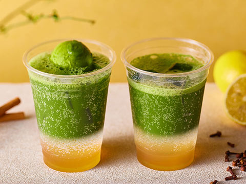 アイス/抹茶いちごラテ
