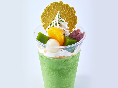 アイス/抹茶いちごラテ
