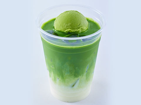アイス/抹茶いちごラテ