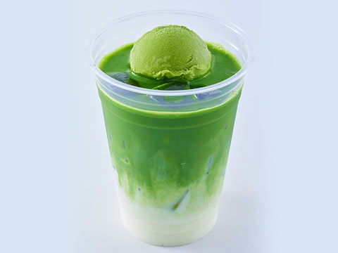 アイス/抹茶いちごラテ