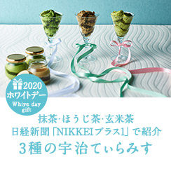 日経新聞「NIKKEIプラス1」入賞「宇治てぃらみす」